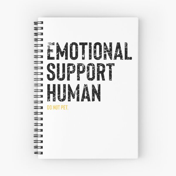 Item preview, Emotional Support Human designed and sold by shirtoftheday.