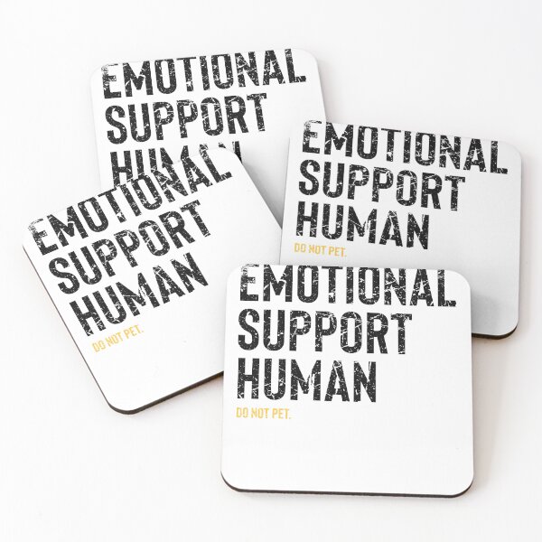 Item preview, Emotional Support Human designed and sold by shirtoftheday.