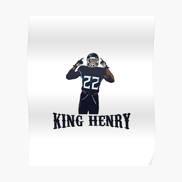 Derrick 'The King' Henry Poster Design : r/Tennesseetitans