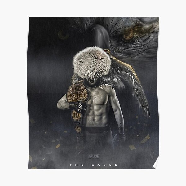 Legend Of Khabib The Eagle Poster