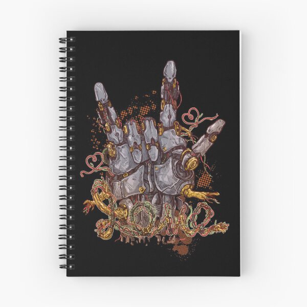 Item preview, Robotic Love Hand Sign - Black designed and sold by keeveneo.