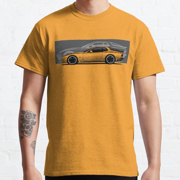 My drawing of the classic coupe sports car with fuchs rims Classic T-Shirt