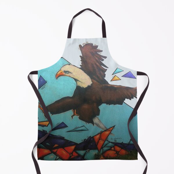 Item preview, Eagle on broken glass designed and sold by AHELENE.