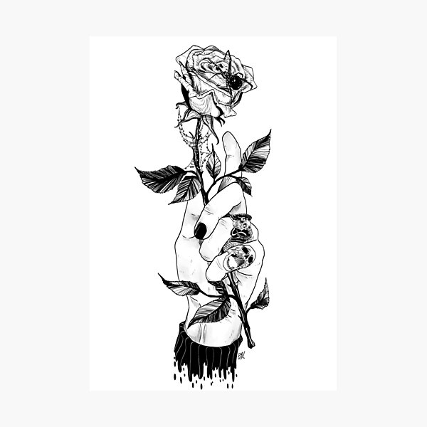 Corpse_Husband Design (ORIGINAL) Photographic Print