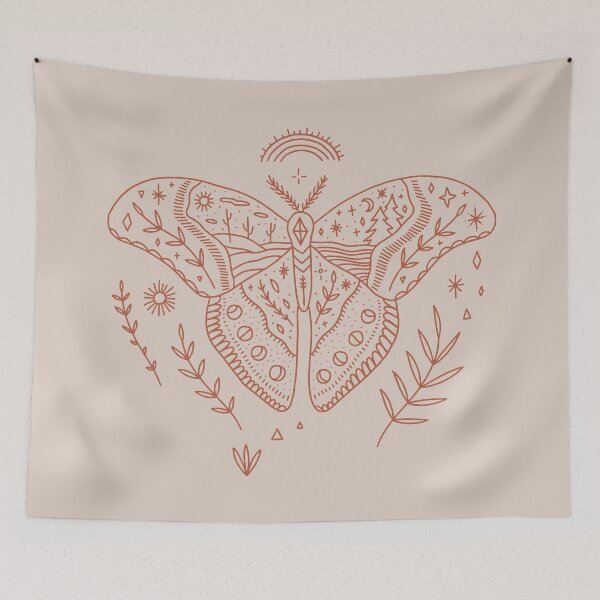 Item preview, Boho Mystical Butterfly designed and sold by Sadhana Design Studio.