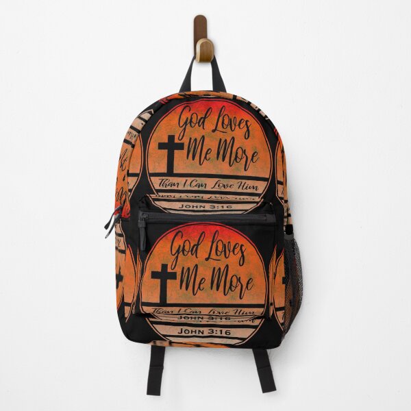 Item preview, God Loves Me More, Than I Can Love Him - John 3:16 designed and sold by Solus Christus.