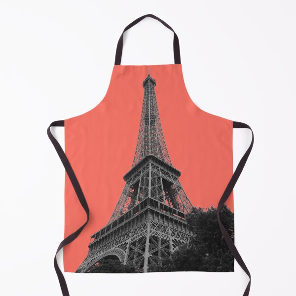 Item preview, Eiffel Tower on living coral ground designed and sold by AHELENE.