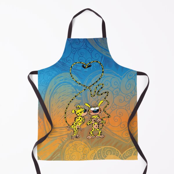 Item preview, Marsupilami and girl kissing / Blue design designed and sold by Hubashop.