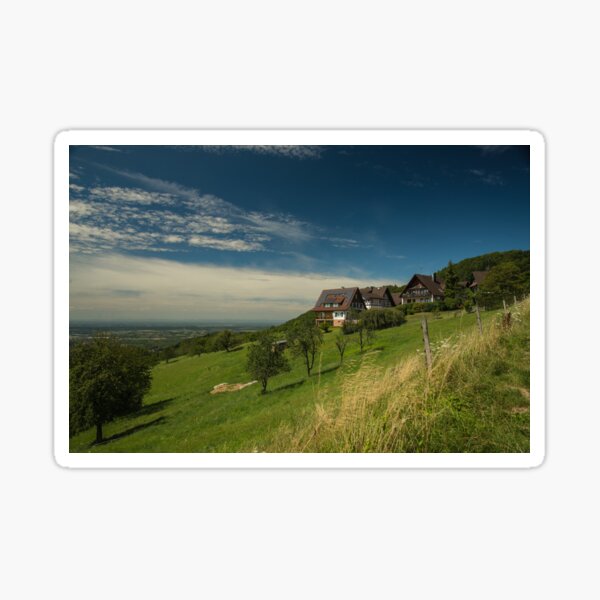 Sasbachwalden Germany in the Black Forest Sticker