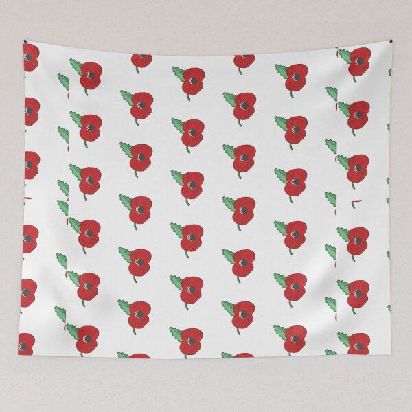 Item preview, Red Poppy Flowers, Remembrance Day designed and sold by Magdy Store.