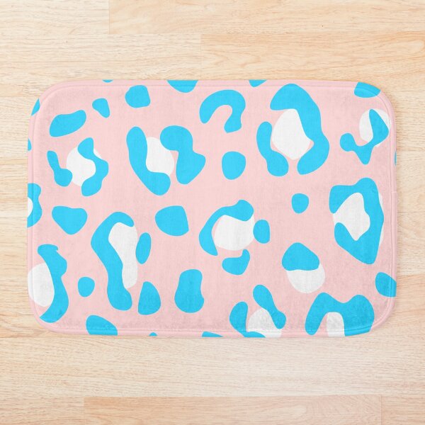 Item preview, Patrón de leopardo rosa y azul designed and sold by PixelCookieDsgn.