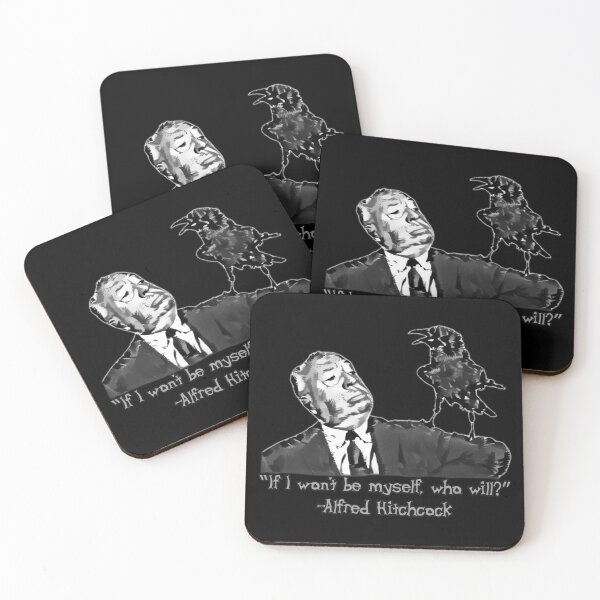 Item preview, Alfred Hitchcock Quote | Inspirational Horror Quotes Film Noir Self Esteem Classic Movies Directed By Suspense Writer designed and sold by triciakitty.