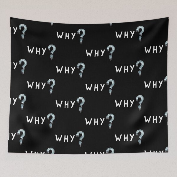 Item preview, Metallic Why ? designed and sold by ThePrintCrafty.