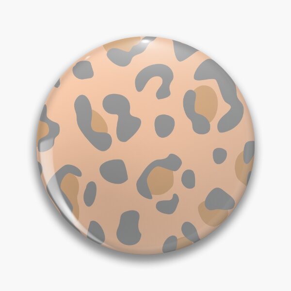 Item preview, Leopard Orange and Grey Pattern  designed and sold by PixelCookieDsgn.