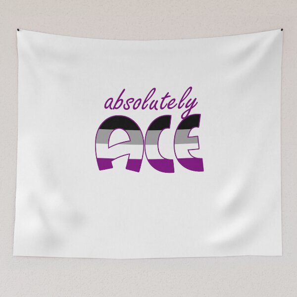 Item preview, Absolutely ACE asexual LGBTQIA designed and sold by incurablehippie.