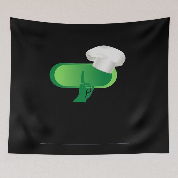Item preview, Green Chef Hat Crewmate designed and sold by Michael Schmidt.