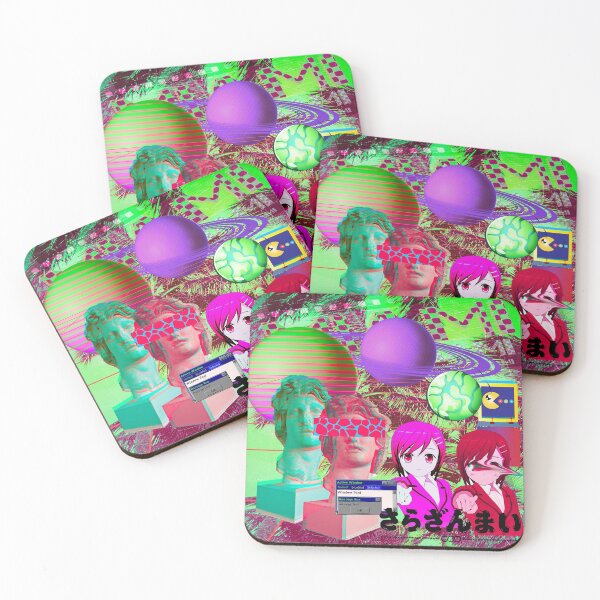 Item preview, Vaporwave Aesthetic 90's Art designed and sold by kandycoded.