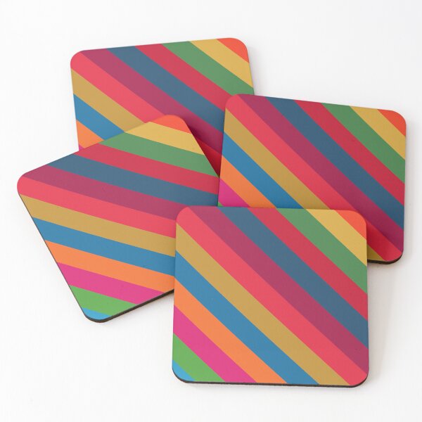 Item preview, sloped color stripes designed and sold by greatnorris.