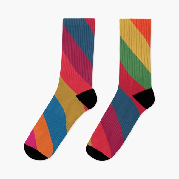 Item preview, sloped color stripes designed and sold by greatnorris.