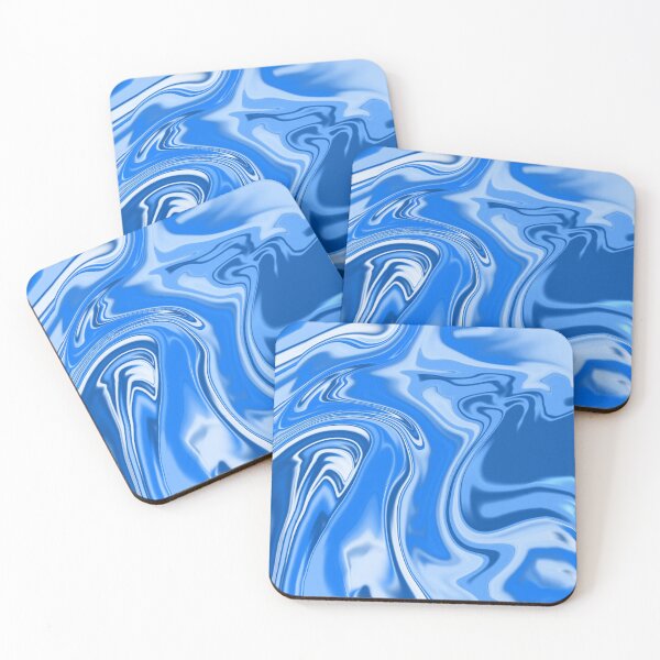 Item preview, Blue swirl pattern  designed and sold by -ash-draws-.