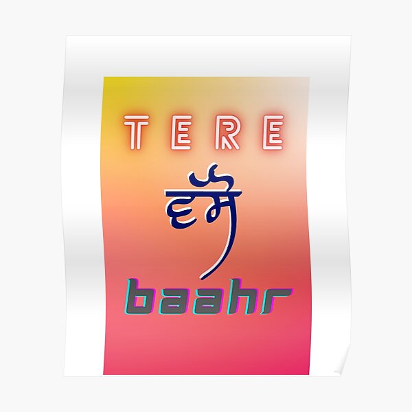 Besharam Posters Redbubble