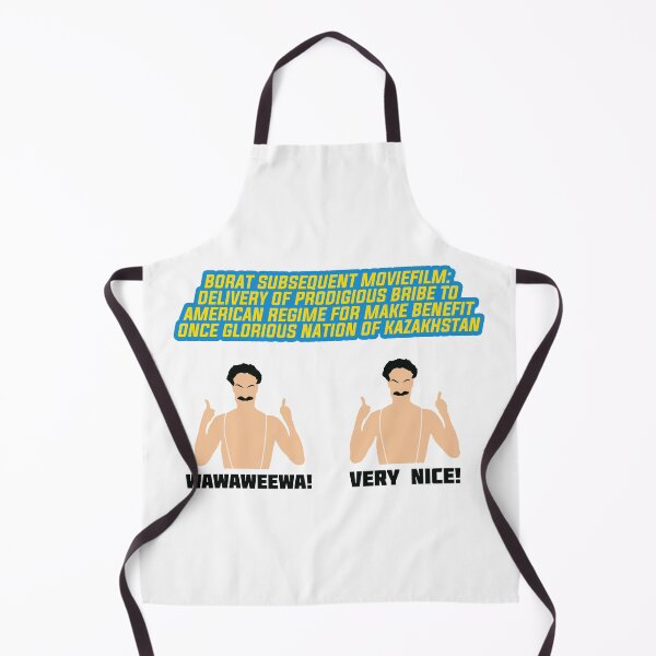 Item preview, Borat 2 Title Sticker Pack - Subsequent Movie Film Sequel Sacha Baron Cohen Quotes Meme Movie 2020 Watch Apparel Swimsuit Funny Gift Present Trailer Poster Cast Characters Interview Fan Art Print Joke designed and sold by qualityprinting.