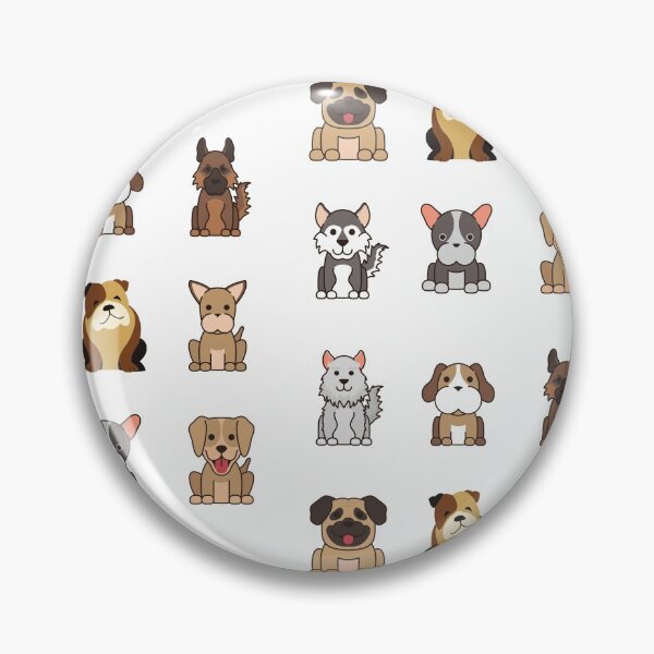 Item preview, Dog pack cute kawaii cartoon designed and sold by AdelDa19.