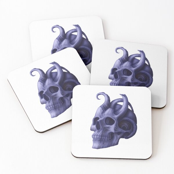 Item preview, art skull designed and sold by Hedgeh0g.