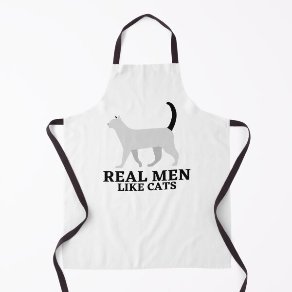 Item preview, Copy of Real Men like Cats, Husband ,Dad Gift ,love Funny Geek , Mens Womens Ladies Youth Kids Cat Kitten Meow,black and white designed and sold by Orgoss.
