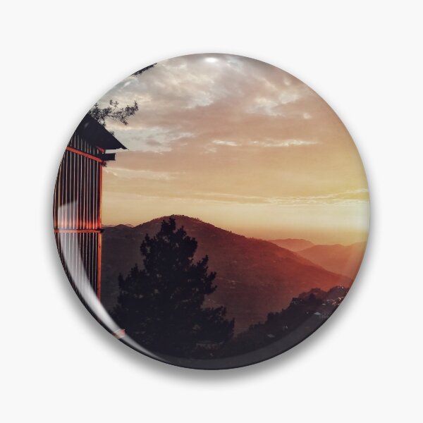 Item preview, Orange sunset,enroute Spiti designed and sold by theinkypensieve.