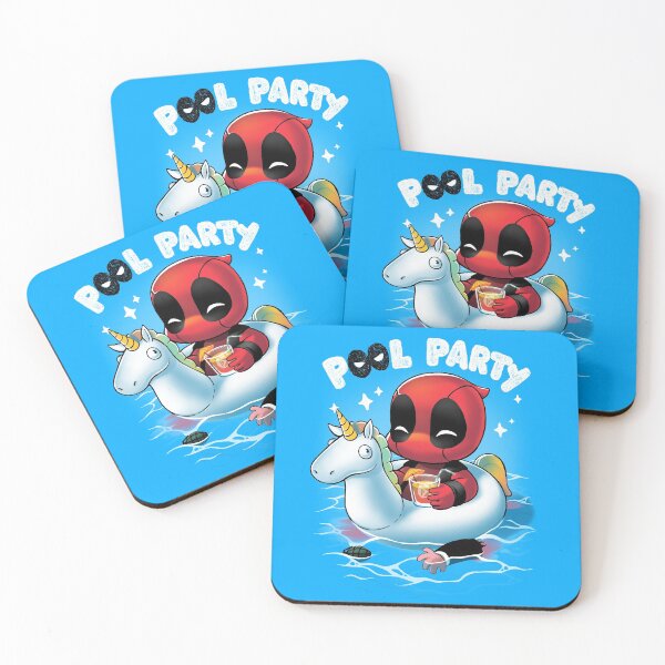 Item preview, Pool Party Antihero - Funny Merch Ninja - Action Hero Movie designed and sold by BlancaVidal.