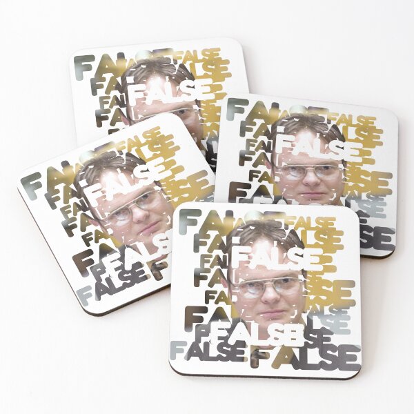 Item preview, FALSE - Dwight Schrute designed and sold by Only-TheOffice.