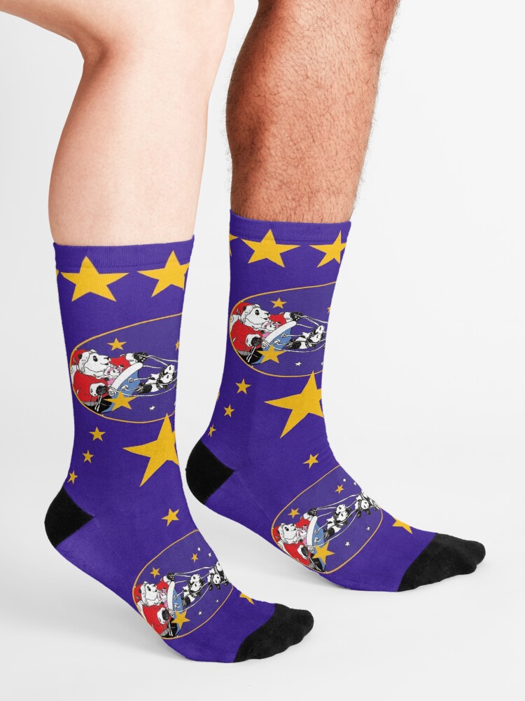 Alternate view of A very Pinky Holiday! Socks
