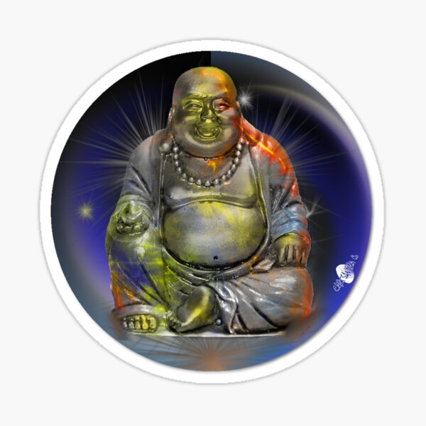 Little Laughing Buddha 1 Sticker