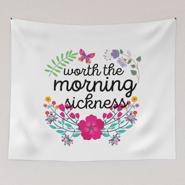 Item preview, Worth The Morning Sickness designed and sold by leBoosh-Designs.