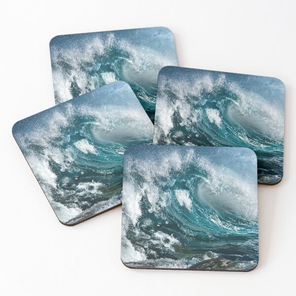 Item preview, Aesthetic Blue Ocean wave designed and sold by AGDesignstore.