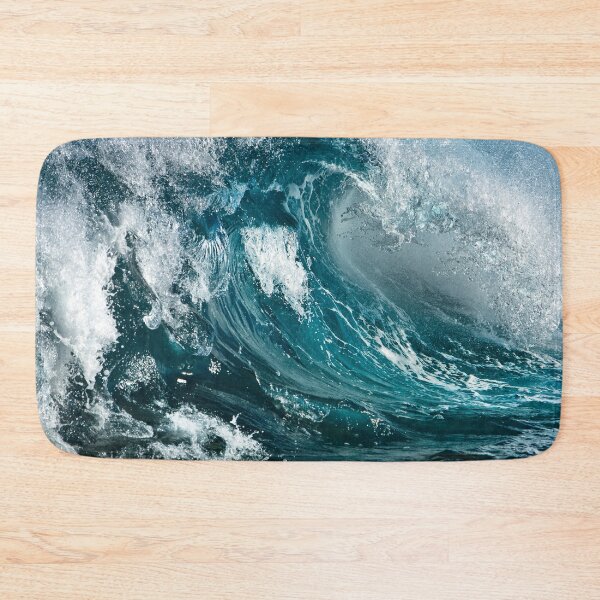 Item preview, Aesthetic Blue Ocean wave designed and sold by AGDesignstore.