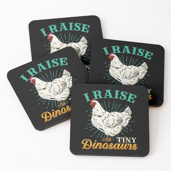 Item preview, I Raise Tiny Dinosaurs - Funny Chicken Farming Gift designed and sold by biNutz.