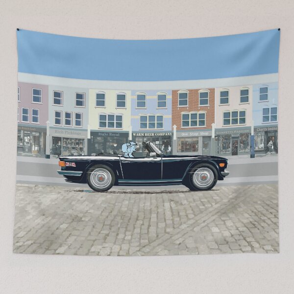 Item preview, Black color TR6 – a Classic British Sports Car designed and sold by Bigs66.