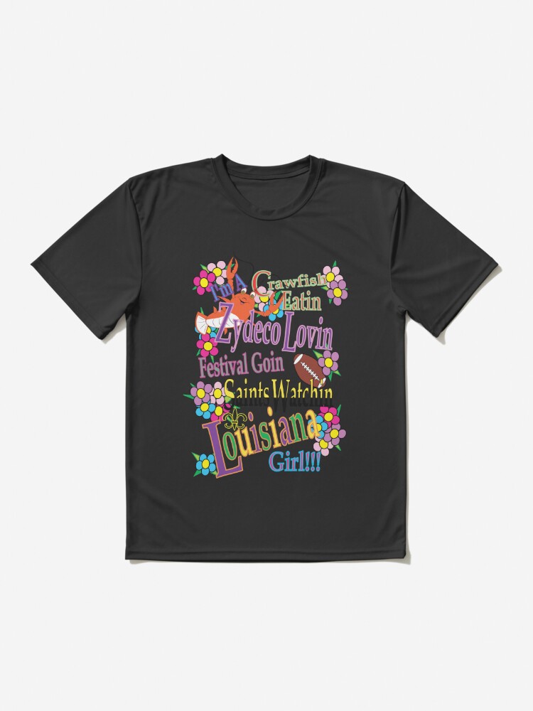 Louisiana Girl Active T-Shirt for Sale by Tammtamm74