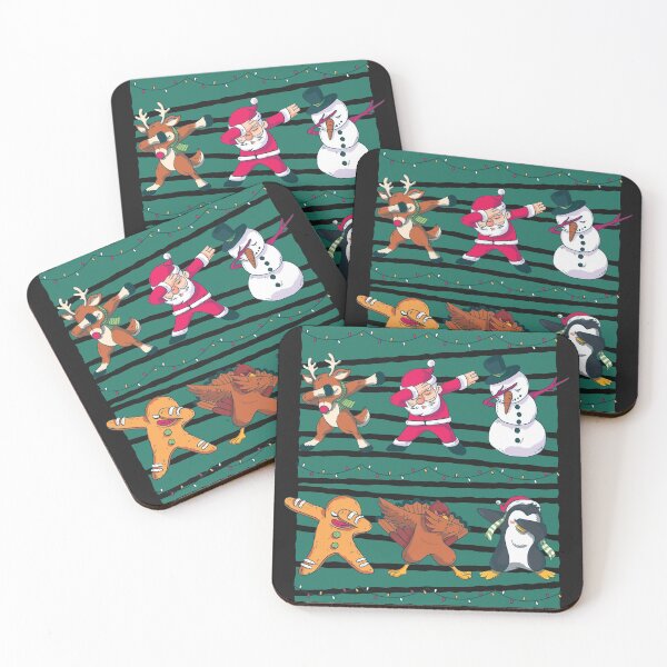 Item preview, Cute Christmas Snowman Reindeer Santa Dab Dancing,  Christmas icon, Cute Penguin dabbing, Christmas gifts, Holiday gifts designed and sold by T. MINISTRY.