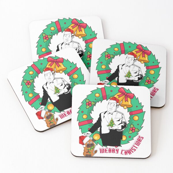 Item preview, AlfredHitchcock Merry Christmas designed and sold by NataliaSoltan.