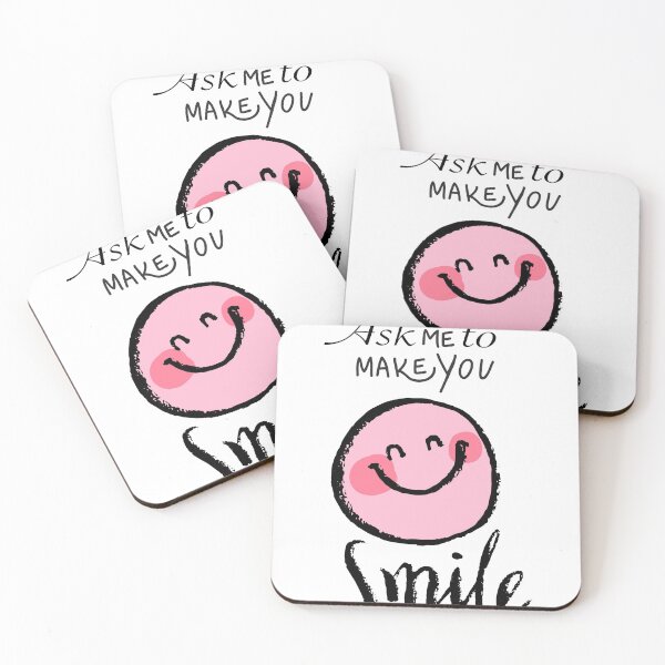 Item preview, Ask me to make you smile designed and sold by shinoshop.