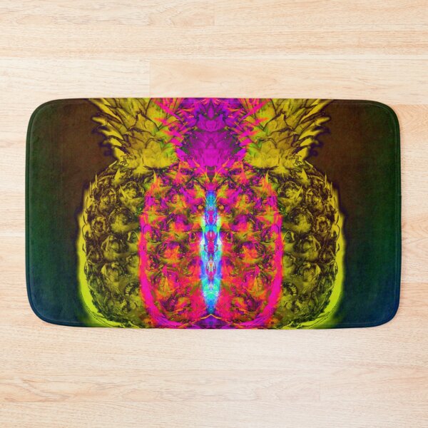 Item preview, Artic Chill Yellow Pink Neon Pineapples designed and sold by StayCuztom.