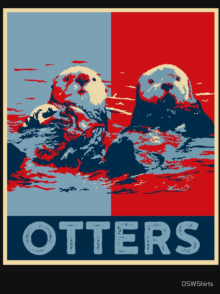 Vintage Otter Shirt Men Sea Otter Gift Kids Cute Otter