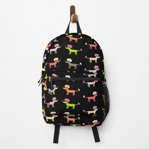 Item preview, Colorful Mini Poodles art designed and sold by Paperfly Studio.