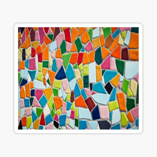 Item preview, Mosaic Colorful tiles  designed and sold by JBaystro.