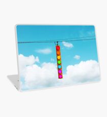 Rainbow Traffic Light Laptop Skin