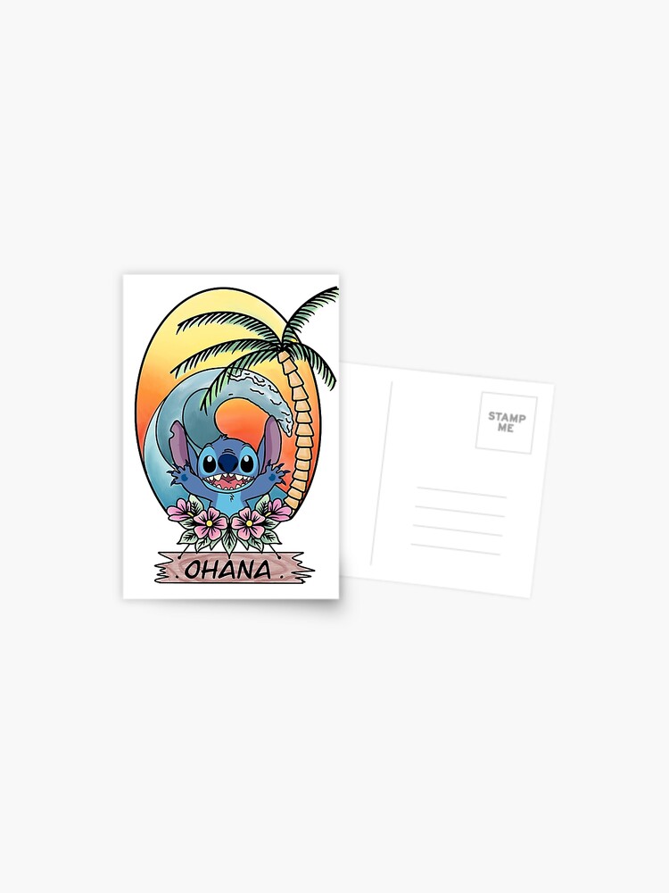 Stitch - Ohana Tattoo style Stitch - Ohana Tattoo style