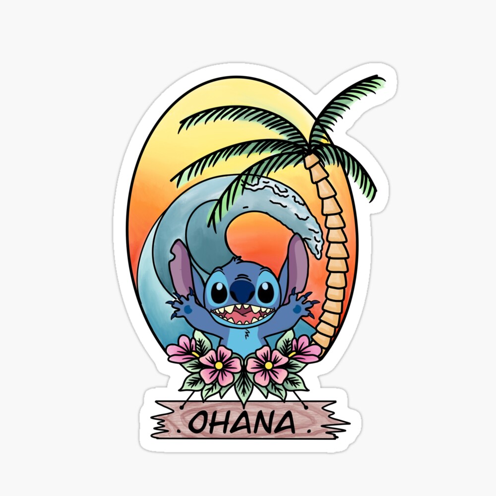 Stitch - Ohana Tattoo style Stitch - Ohana Tattoo style